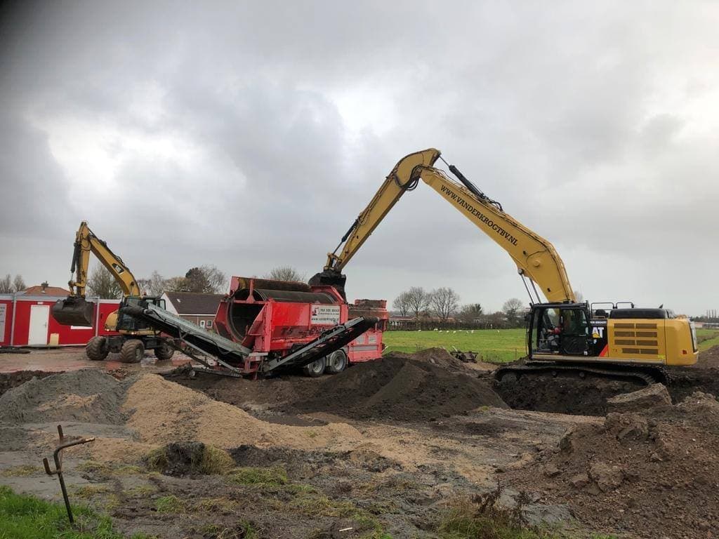 Zeven van grond en zand foto 1